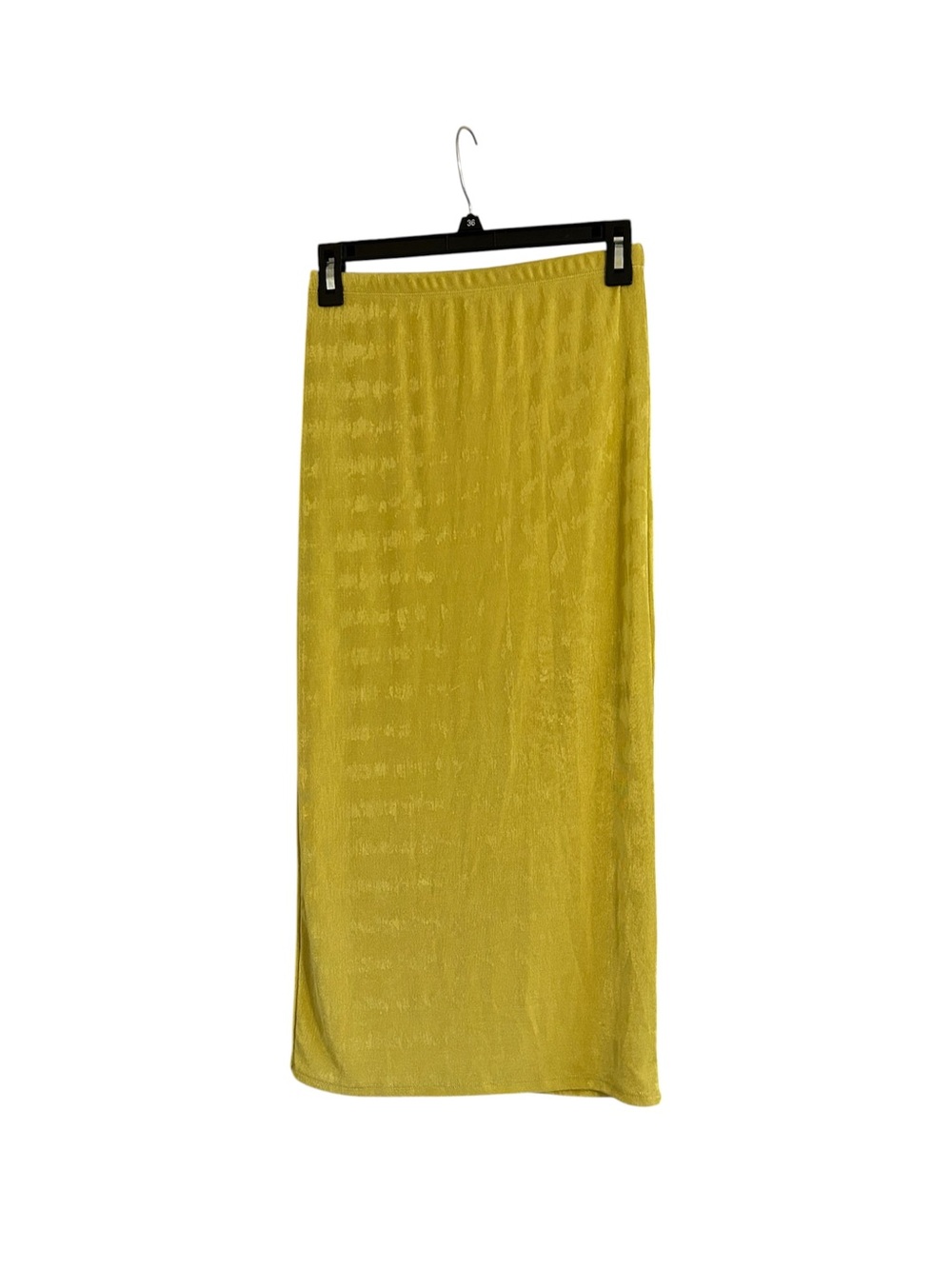 Forever 21 Mustard Yellow Size Small Slip Maxi Slip Skirt